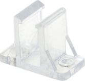 Star Trading Bevestigingsclip 'Neoled Reel', accessoire voor lichtslangen, transparant, 10 stuks, smal