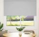 Maison Exclusive - Verduisteringsrolgordijn, lichtgrijs, 165x130 cm. Stofbreedte: 161,6 cm