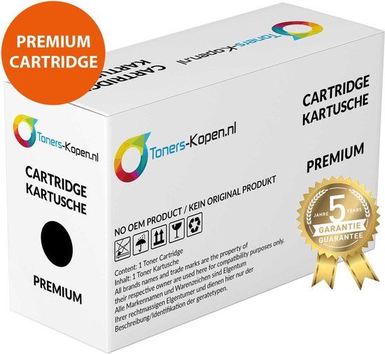 Toners-kopen.nl Compatible Toner CE278A HP 78A Canon 726 728 - Black - 2100 pages - Alternative
