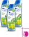 Head & Shoulders 3 x Anti-roos Shampoo Pure Intense Oil Control 250 ml