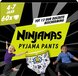 Ninjamas Pyjama Pants - 7 Jaar (17kg-30kg) - 60 Pyjamabroekjes - Nachtluiers