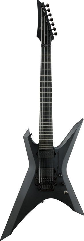 Ibanez Iron Label XPTB720-BKF Black Flat 7-String Electric Guitar