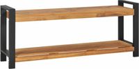 vidaXL Bankje 120 cm massief teakhout