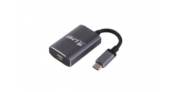 LMP USB grafische adapter zwart 3840 x 2160 pixels aluminium