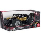 TURBO CHALLENGE - Buggy Avontuur - Elite Rider - 094810 - Afstandsbediening Auto - Goud - 1/12 - Bereik 40 m - Oplaadbare Batterij en Batterijen Inbegrepen - Metaal - Vanaf 8 jaar