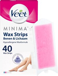 Veet Minima Ontharing Waxstrips Easy-Gel - 40 stuks