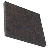16 x premium viltdoppen | 70x70 mm | vierkant | bruin | zelfklevend | meubelladder in premium kwaliteit (5,5 mm)