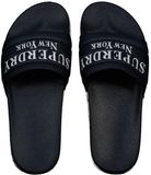 Superdry Destination Pool Slippers Dames Ebony