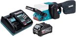 Makita BS 001 GU101 accu-bandschuurmachine 40 V max. 76 x 533 mm borstelloos + 1x accu 4,0 Ah + oplader