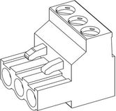 TE Connectivity 796634-2 Boîtier mâle pour câble Nombre total de pôles 2 Pas : 5,08 mm 1 pièce