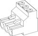 TE Connectivity 796634-2 Boîtier mâle pour câble Nombre total de pôles 2 Pas : 5,08 mm 1 pièce
