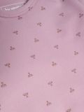 Hummel Kinderbody met Lange Mouwen Hmlmini Bee Aop L/S 230320 - Mauve Shadow - Maat 80