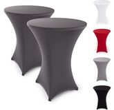 Blumtal Statafelrok - Stretch Cover - 80 - 85 cm - Antraciet