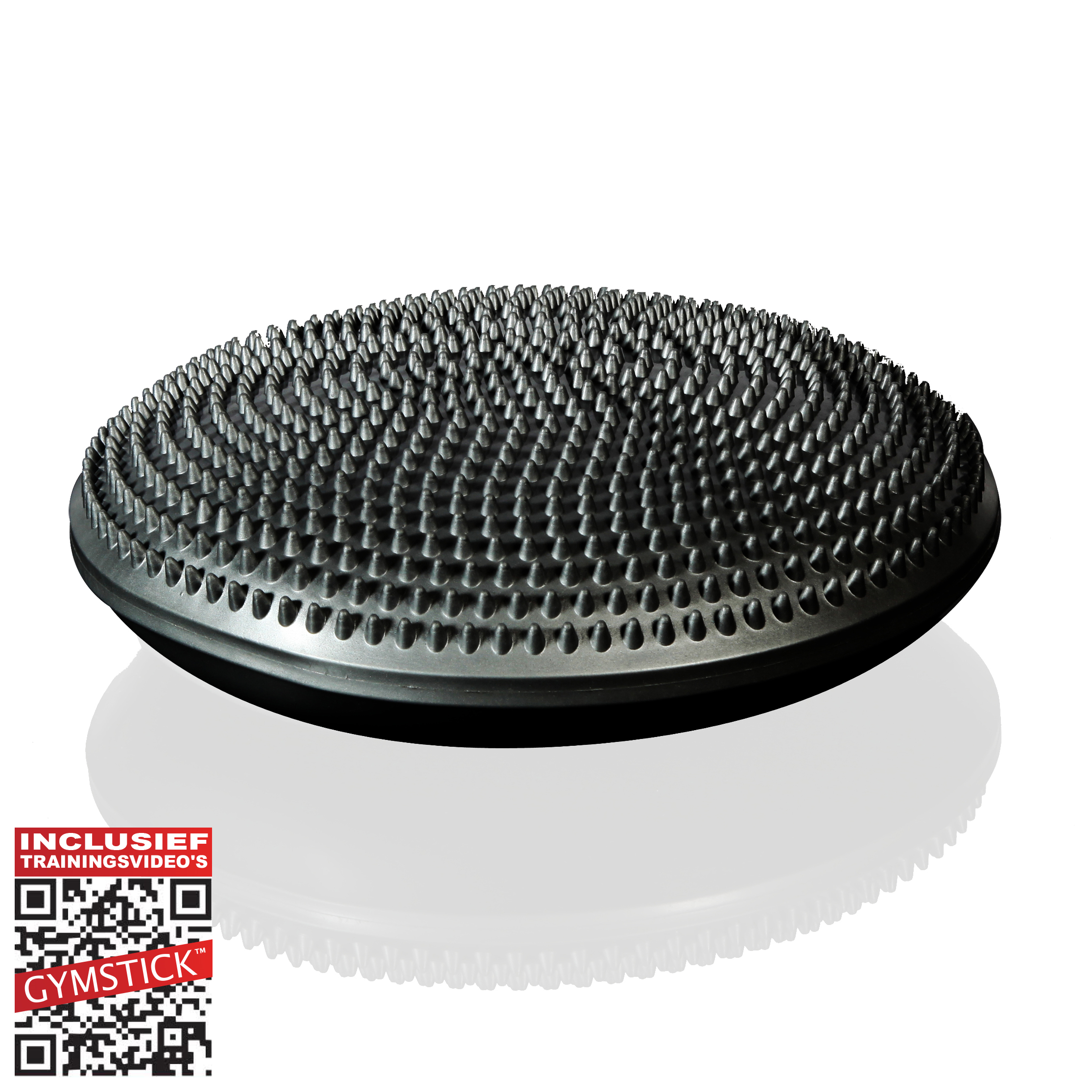 Gymstick Balanskussen - Zwart - Met trainingsvideo's