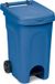 Stefanplast Container 'Urban' - 60 liter - Pedaalemmer - Rolcontainer - Blauw