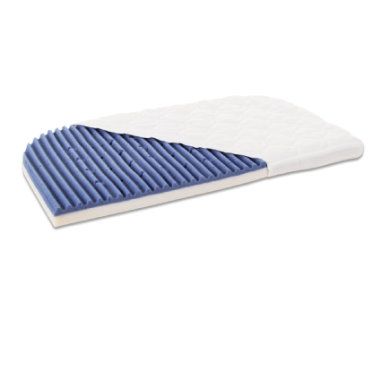 babybay Matras Intense AngelWave voor Maxi/Boxspring zilver - wit
