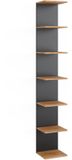 Vicco Paolo Wandplank – 30 x 190 cm Antraciet