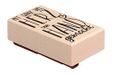 Rayher Stempel hout, "hart en hand", 4 x 7 cm