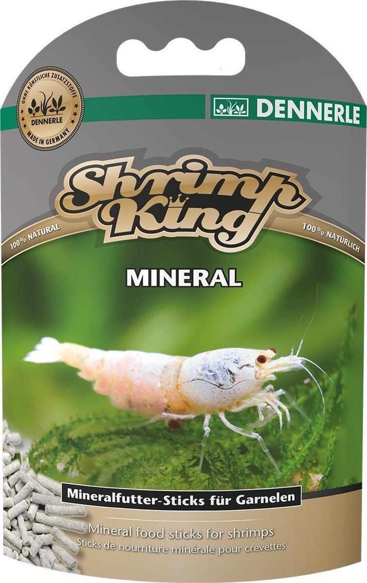 Dennerle Shrimp King Mineral - Voer sticks - 30g