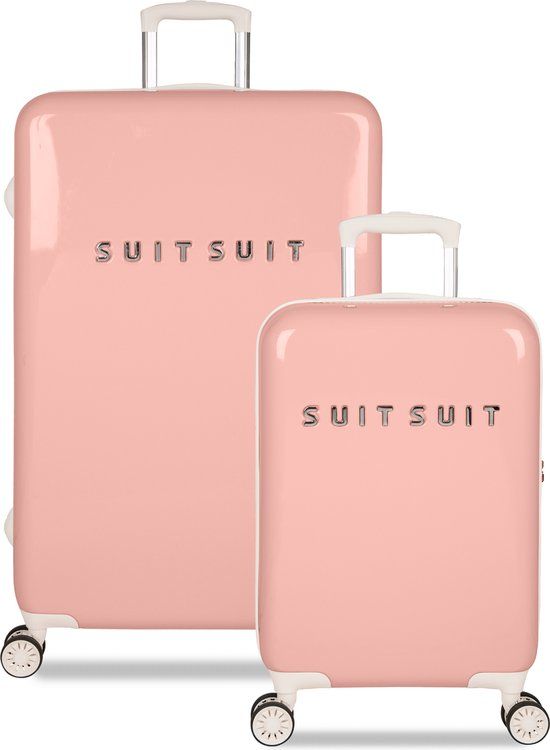 SUITSUIT Fabulous Fifties Kofferset 2 delig - Papaya Peach
