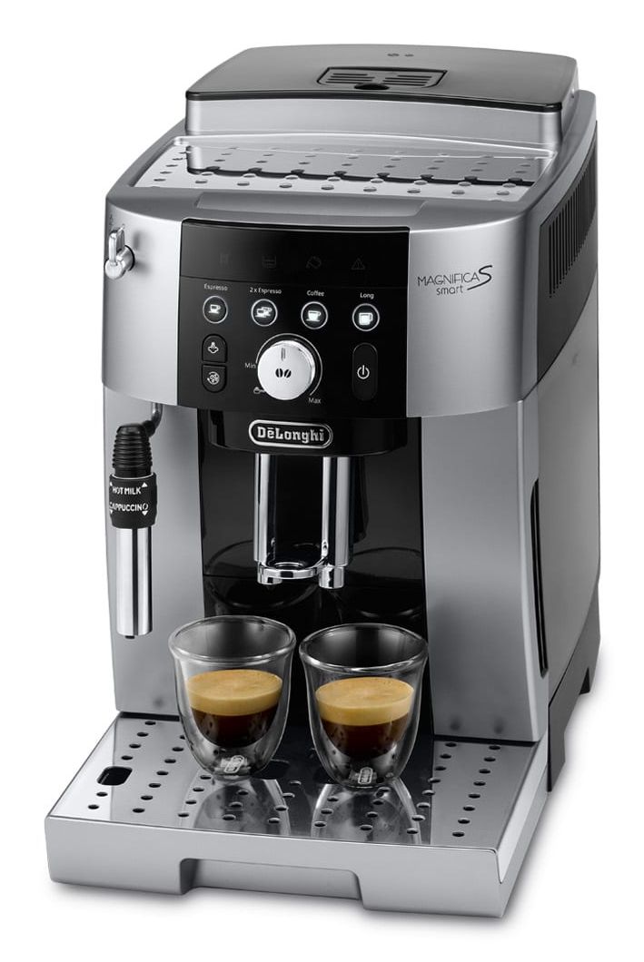 De'Longhi Magnifica S Smart Half Automatische Espressomachine - Zwart/Zilver