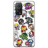 ERT GROUP mobiel telefoonhoesje voor Xiaomi Redmi Note 11T 5G/11S 5G/POCO M4 Pro 5G origineel en officieel erkend Marvel patroon Avengers 024, hoesje is gemaakt van TPU