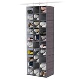 Whitmor Closet Organizer, Crosshatch Grijs