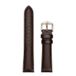 Hirsch Horlogeband Rainbow Donkerbruin - Leer - 12mm