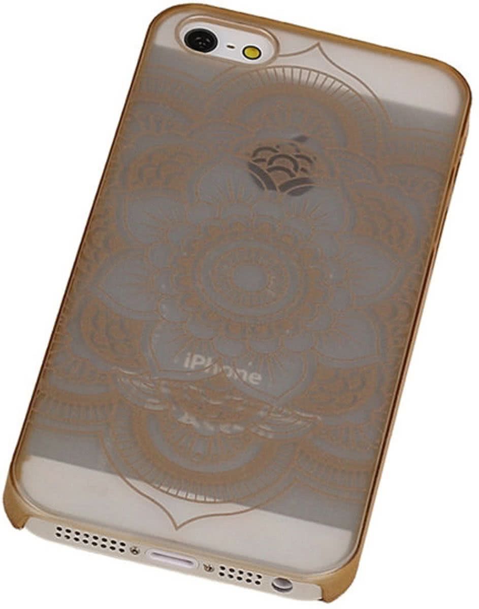 Panda - Best Cases Apple iPhone 5 / 5S Hardcase Roman Goud - Back Cover Case Bumper Hoesje