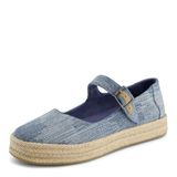 Toms Carolina Mary Jane Chaussure babyFemme, Denim Ciel Foncé, 38.5 EU