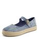 Toms Carolina Mary Jane Chaussure babyFemme, Denim Ciel Foncé, 38.5 EU