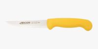 Arcos Serie 2900 - groentemes - lemmet nitrum roestvrij staal 100 mm - handgreep polypropyleen kleur geel