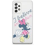 ERT GROUP mobiel telefoonhoesje voor Samsung A33 5G origineel en officieel erkend Disney patroon Minnie 005 optimaal aangepast aan de vorm van de mobiele telefoon, gedeeltelijk bedrukt