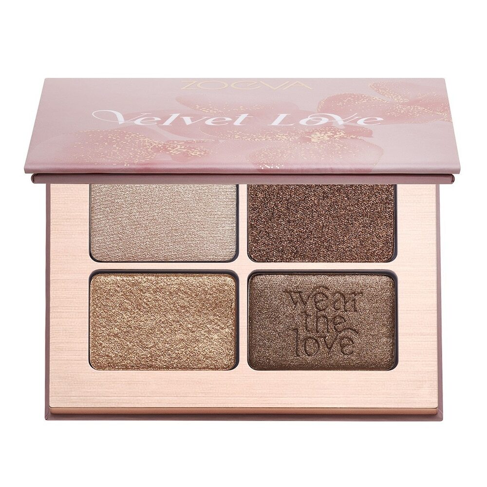 Zoeva VELVET LOVE EYESHADOW QUAD 6 g BRONZE ESPRESSO