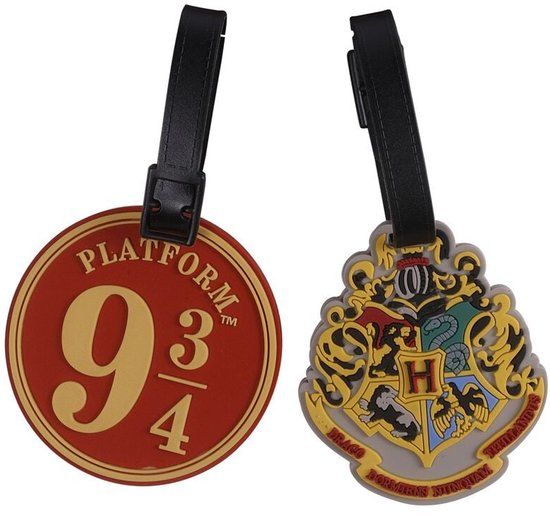 Harry Potter Hogwarts - Bagagelabel Unisex Rugzakhanger - meerkleurig