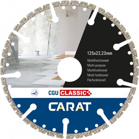 Carat zaagblad - Multifunctioneel CGU Classic - 125x22,23mm