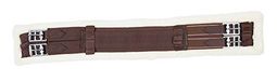 PFIFF Korte riem met imitatiebont, bruin-beige 50 cm