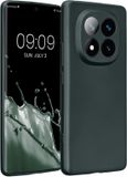 kwmobile metallic telefoonhoesje van TPU - geschikt voor Xiaomi Redmi Note 14 Pro+ 5G / Redmi Note 14 Pro Plus 5G - Flexible case voor smartphone - In metallic petrol