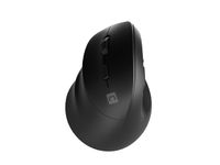Natec Vertical Mouse Crake 2 Wireless 2400DPI Bluetooth 5.2 + 2.4GHz Zwart