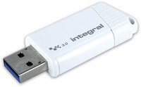 Integral 64GB USB3.0 DRIVE TURBO WHITE UP TO R-400 W-80 MBS INTEGRAL