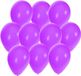 Bellatio Decorations ballonnen - 45 stuks - paars - 27 cm - verjaardag