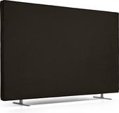 kwmobile TV-hoes voor 85 inch TV, beschermhoes voor televisie, voor binnengebruik, tegen vuil en stof, in zwart