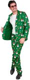 Widmann Xmas Cool Santa - Man Kostuum Heren XXL Groen
