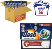 Dash 4x Wascapsules Platinum Pods+ 14 stuks witte was
