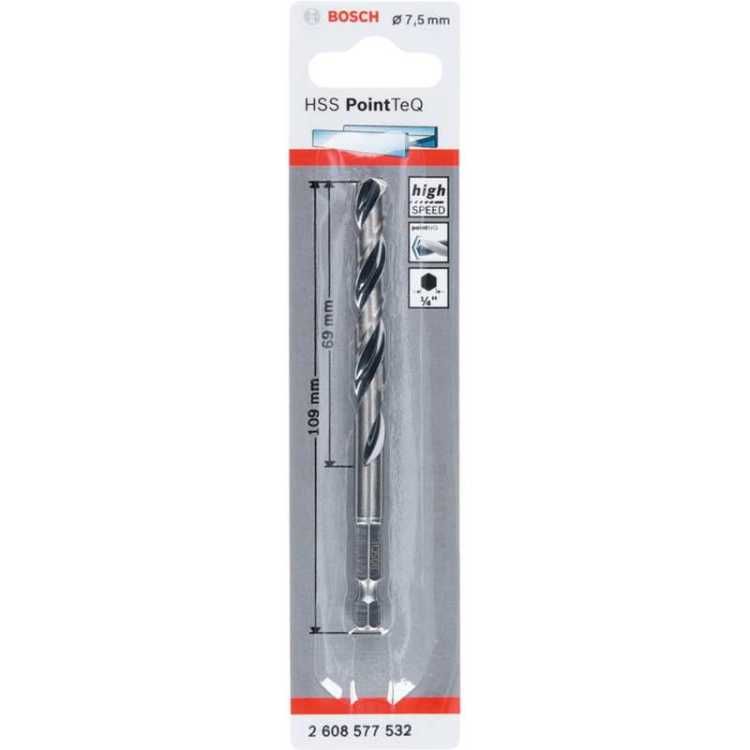 Bosch Bosc 1 HSS PointTeQ Hex 7,5x69x109