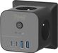 Chargeur rapide USB C 70 W - Multiprise cube 7 en 1 avec interrupteur - Technologie GaN III - Compatible avec ordinateurs portables - iPad Pro