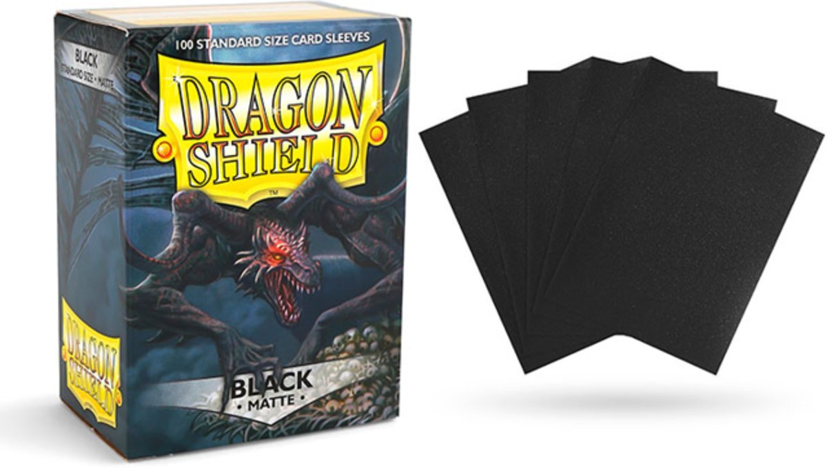 Arcane Tinmen Dragon Shield 100 Box Matte Black
