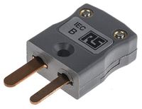 RS PRO Miniatuurformaat thermokoppelstuk voor thermokoppel type B