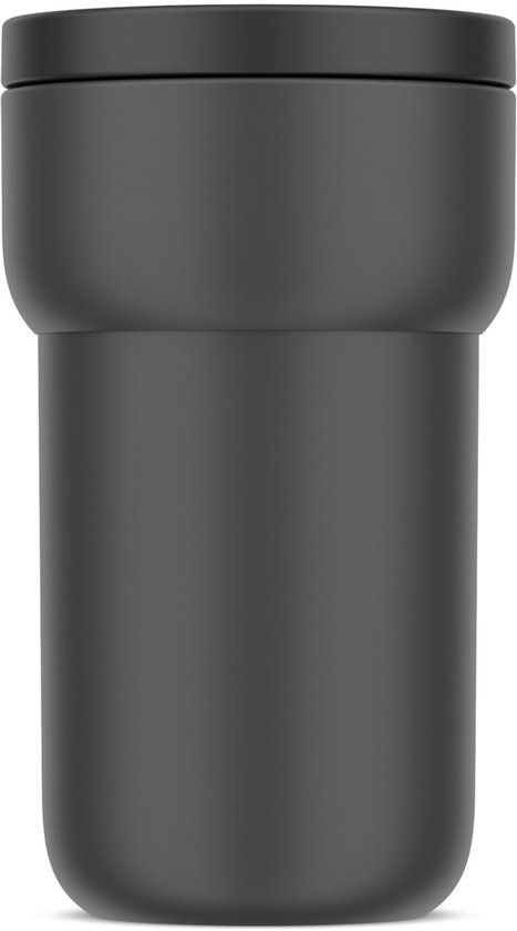 Mepal Reisbeker Ellipse - 275 ml - Koffiebeker to go - Lekdicht - Nordic black
