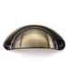 SOTECH 113084 knop & greep voor kasten - Messing, Zink, 19 mm Breedte, 33 mm Hoogte